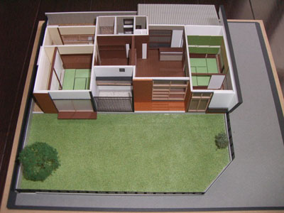 建築模型(住宅模型)家模型