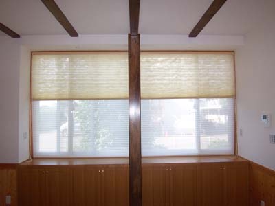 プリーツスクリーン