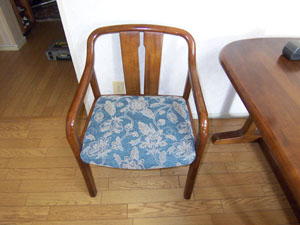椅子の張替え