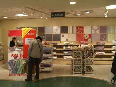 壁紙売り場
