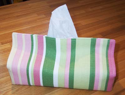 ティッシュボックスカバー