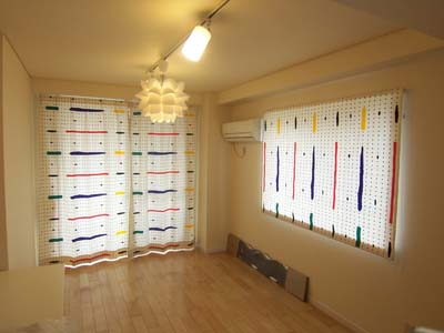 カーテンとシェード