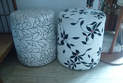 丸椅子張替え前